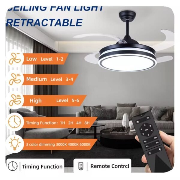 BrightAir Ceiling Fan - Image 3
